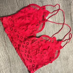 Red Bralette